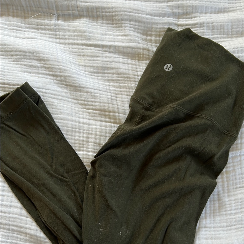 Lululemon Olive Green Leggings